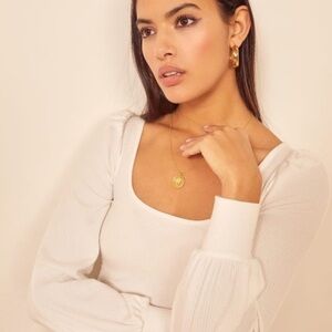 REFORMATION | ribbed long sleeve